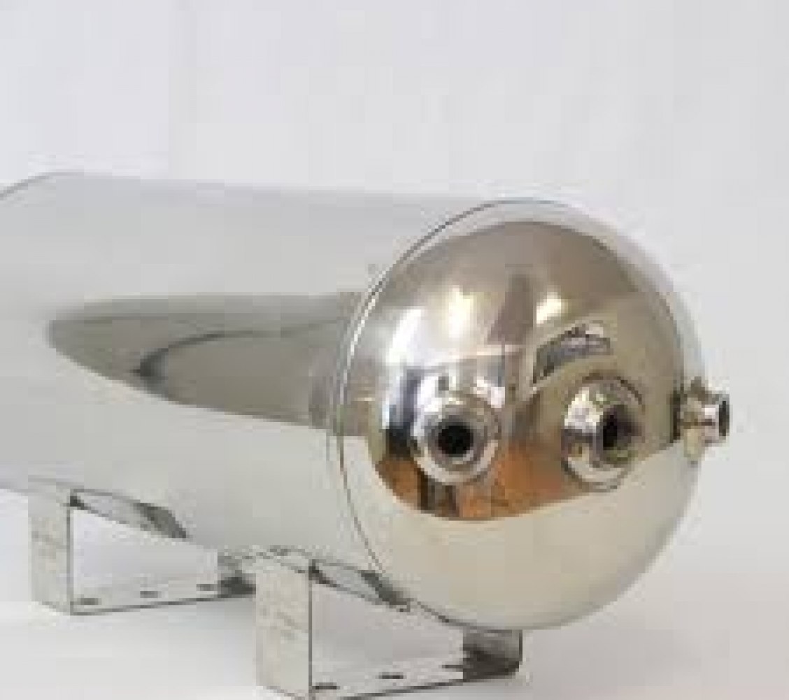 Polished Aluminium Air Tanks Air Suspension Specialists